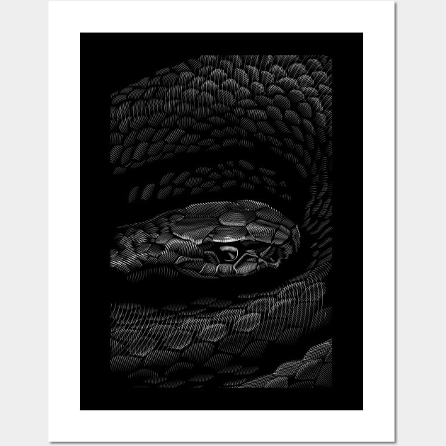 SNAKE Wall Art by DiegoSpezzoni